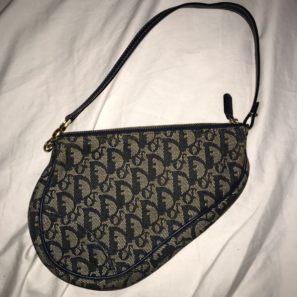 Dior mini saddle bag